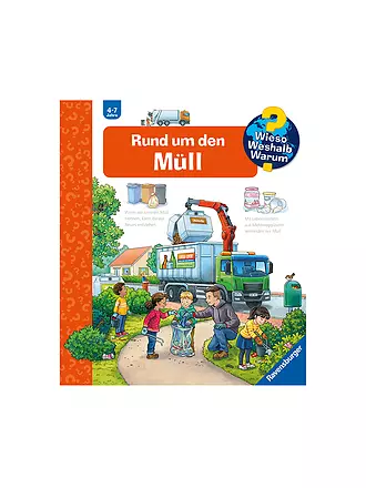 RAVENSBURGER | Livre - Wieso Weshalb Warum - Tout sur les déchets | 